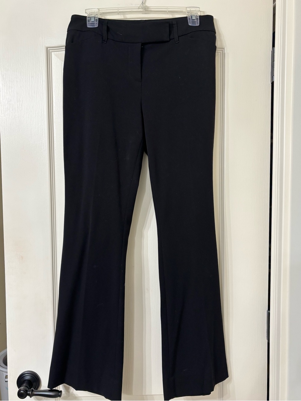 White House Black Market Black Boot Cut Dress Pants